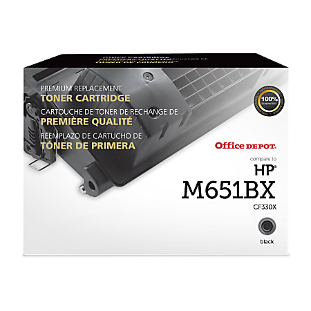 Office Depot® Brand Remanufactured High-Yield Black Toner Cartridge Replacement For HP 654X, CF330X, OD654XM