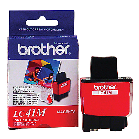Brother® LC41M Magenta Ink Cartridge