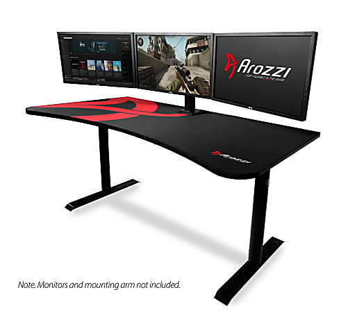 Arozzi Arena Gaming Desk White ODP Business Solutions