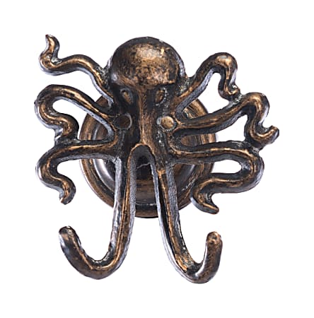 Zuo Modern Hook, Octopus, Distressed Blue
