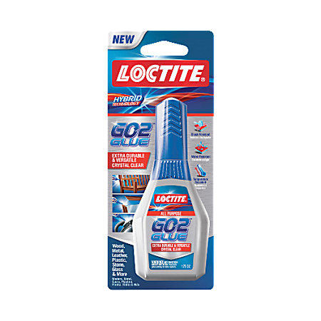Loctite Go2 All-Purpose Glue, 1.75 Oz, Clear
