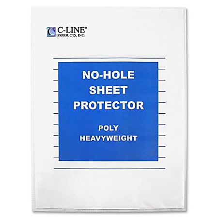 C-Line Sheet Protector - Letter 8.50" x 11" - Polypropylene - 25 / Box - Clear"