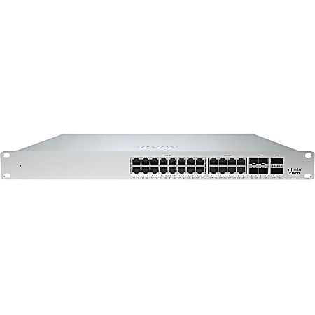 Meraki MS355-24X-HW Layer 3 Switch - 24 Ports - Manageable - 100 Gigabit Ethernet - 100GBase-X - 3 Layer Supported - MS35524XHW