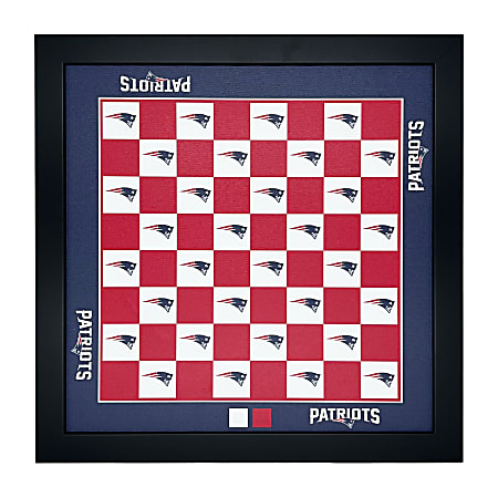 Imperial NFL Wall-Mounted Magnetic Chess Set, New England Patriots