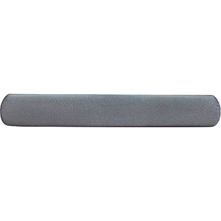 Compucessory Gel Keyboard Wrist Rest Pads - 19" x 2.87" x 0.75" Dimension - Gray - 1 Pack