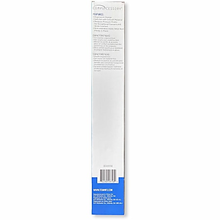 Compucessory Gel Keyboard Wrist Rest Pads - 19 Compucessory Gel Keyboard Wrist Rest Pads - 19