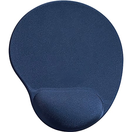 Compucessory Gel Mouse Pad, 9” x 10” x 1”, Blue, CCS45162