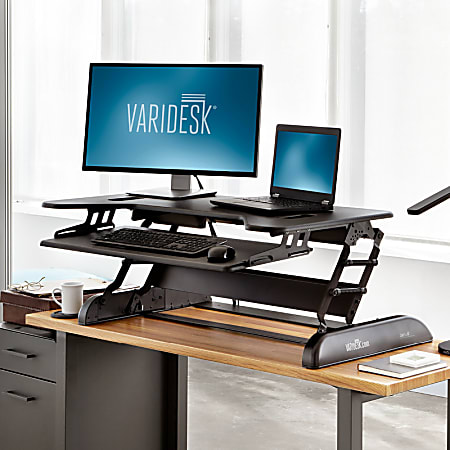 Varidesk corner sale desk