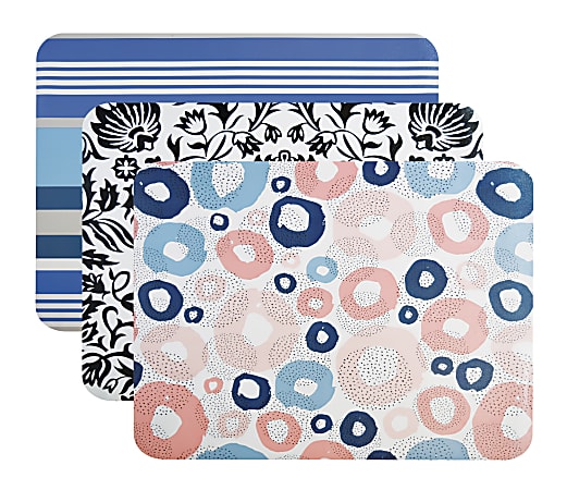 Realspace® Fashion Chair Mat, Rectangular, 35" x 40", Assorted Colors