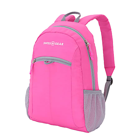 SWISSGEAR Student Laptop Backpack BlackPink - Office Depot