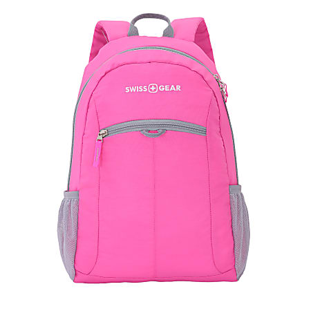 SWISSGEAR Student Laptop Backpack BlackPink - Office Depot