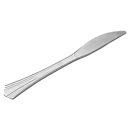 Eco-Products Reflections Bagged Knives, Silver, Pack Of 40