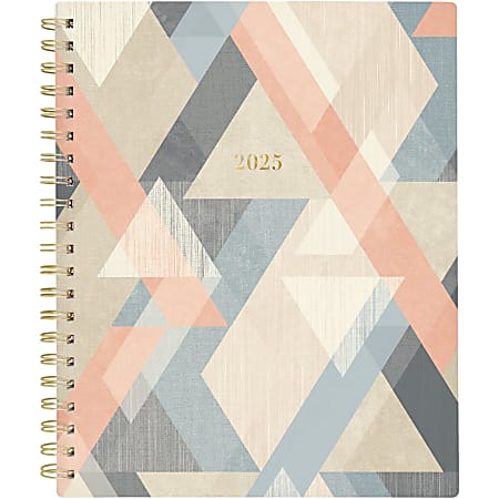2025 Cambridge® Weekly/Monthly Planner, 8-1/2" x 11", Triad, January To December, 1728-905