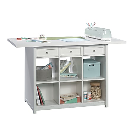 Sauder Craft Pro 60 W Computer Desk Work Table White - Office Depot