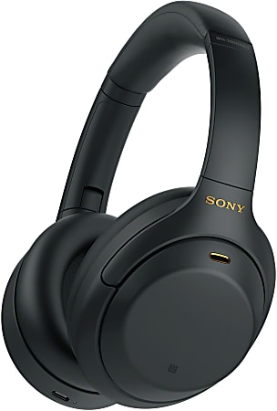 Sony® Wireless Premium Noise-Canceling Headphones, Black, WH1000XM4/B