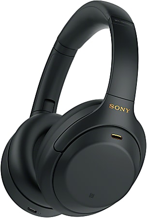 Sony Wireless Headphones with Microphone, Black