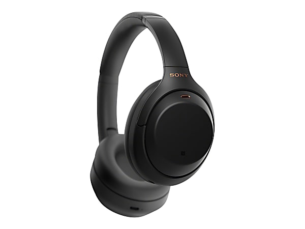 Sony WH1000XM4/B Premium Noise Cancelling Wireless Over-The-Ear Headphones,  Black