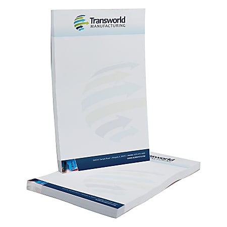 Custom 5.5 x 8.5 Notepads - PrintWow