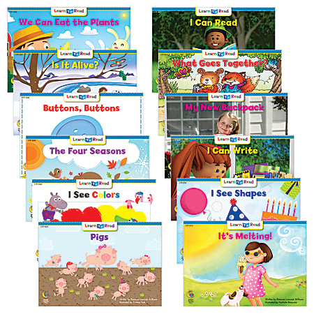 Learn To Read Reading Pack, Variety Pack, GRL B - C, 6 1/4" x 9", Grades K-2