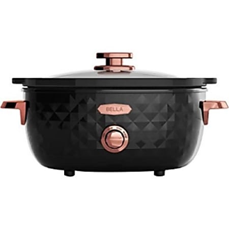 Bella Diamonds Collection 6QT Slow Cooker Office Depot