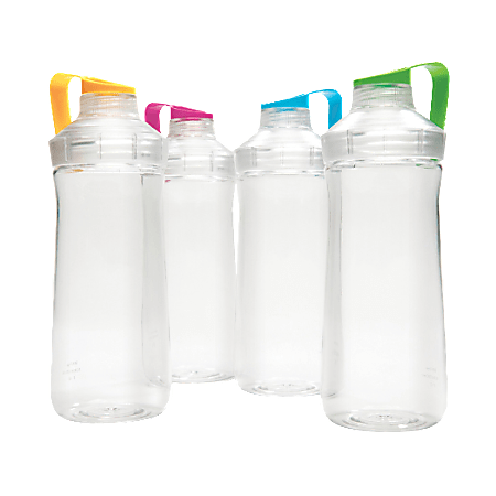 Filtrete Reusable Water Bottles For Filtrete Water Station, 16.9 Oz, Clear, Pack Of 2