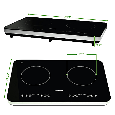 Ovente Double Induction Cooktop (BG62B) 
