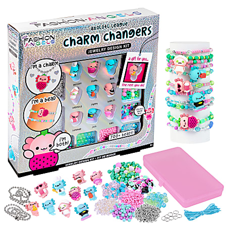 Fashion Angels Charm Changers Axolotl League Jewelry Design Kit