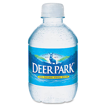 Deer Park Natural Spring Water - 8 fl oz (237 mL) - Bottle - 48 / Carton