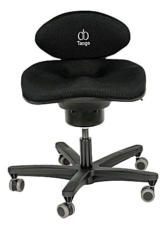 CoreChair Tango Short Active Office Chair, Black