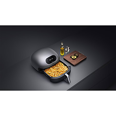 Typhur Dome Air Fryer 58 H x 15 58 W x 19 34 D Gray Office Depot