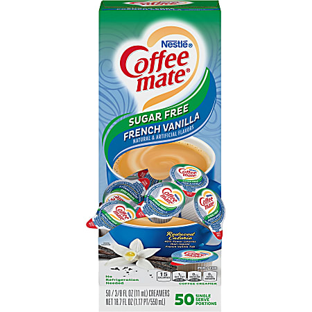 Nestl Coffee mate Liquid Creamer Sugar Free French Vanilla Flavor