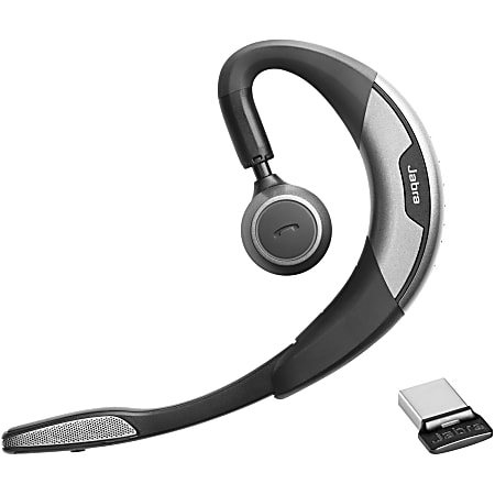 Jabra® MOTION UC Mono Wireless Bluetooth® Behind-The-Ear Ear Set, Black/Silver