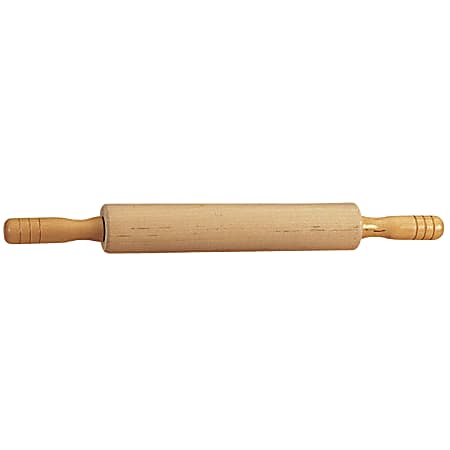 Better Houseware Wooden Rolling Pin with Nylon Bearings, Medium