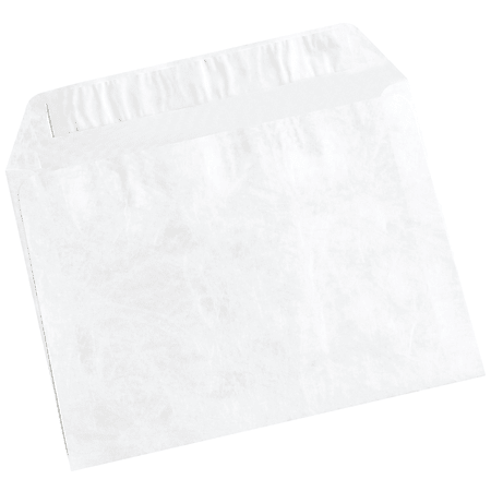 Tyvek® Flat Envelopes, 9" x 12", White, Case Of 100