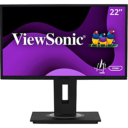 ViewSonic® VG2248 22&quot; FHD LED Ergonomic Monitor