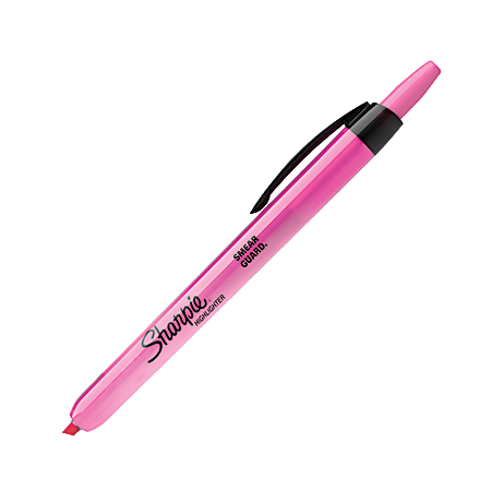 Sharpie® Accent® Retractable Highlighter, Pink