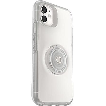 OtterBox iPhone 11 and iPhone XR Otter + Pop Symmetry Series Case - For Apple iPhone XR, iPhone 11 Smartphone - Clear Pop - Drop Resistant, Bump Resistant - Polycarbonate, Synthetic Rubber - Retail