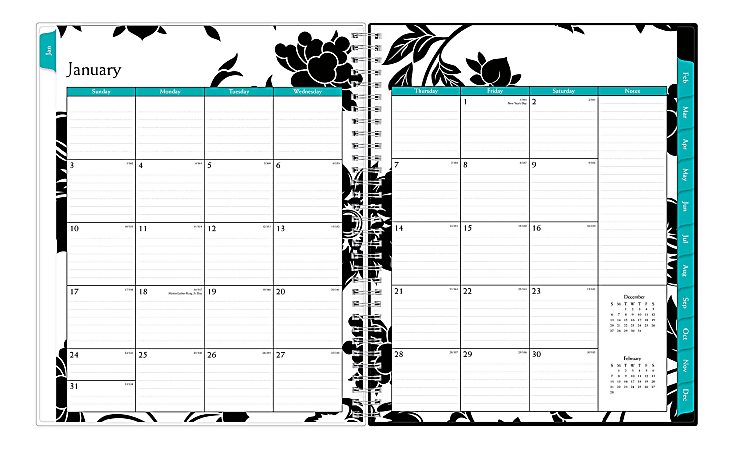 Blue Sky Create Your Own Weeklymonthly Planner 8 12 X 11 Barcelona