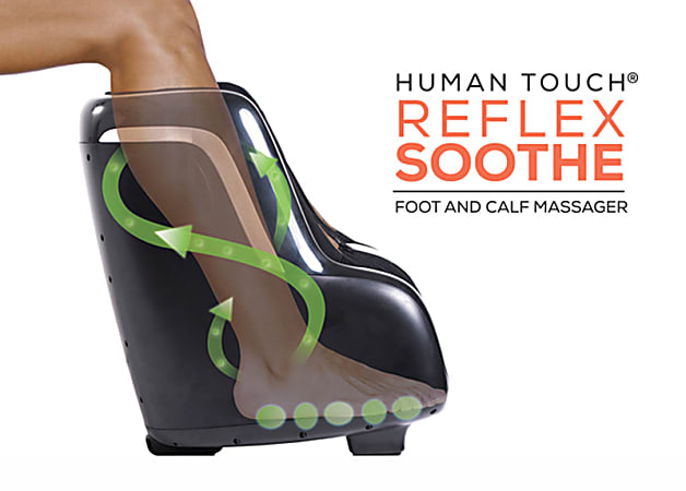 Human touch reflex soothe foot & calf massager shop