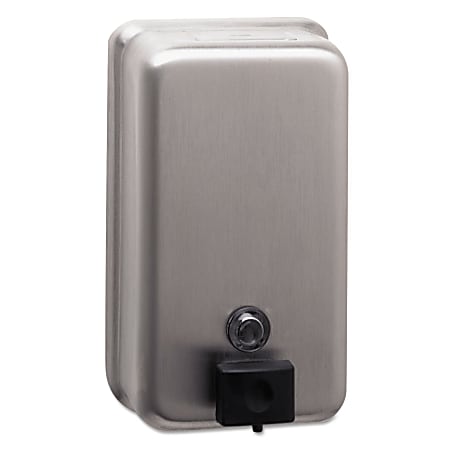 Bobrick ClassicSeries® Surface-Mounted 40 Oz Soap Dispenser,