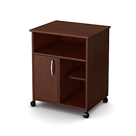 South Shore Axess Printer Cart, Royal Cherry