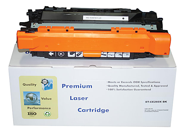 M&A Global Remanufactured Black High Yield Toner Cartridge Replacement For HP 649X, CE260X, CE260X-CMA