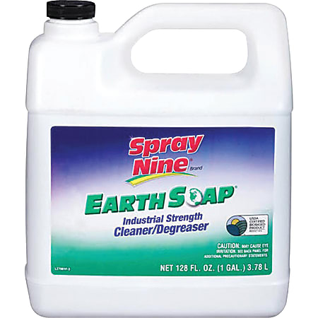 Permatex Spray Nine® Earth Soap Concentrated Cleaner/Degreaser, 128 Oz Bottle