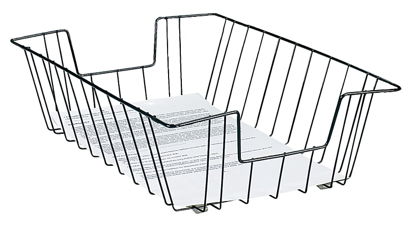 Office Depot® Brand Deep Legal-Size Wire Desk Tray,