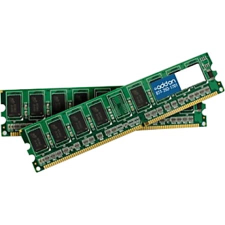 AddOn JEDEC Standard Factory Original 8GB (2x4GB) DDR3-1333MHz Registered ECC Dual Rank 1.35V 240-pin CL9 RDIMM
