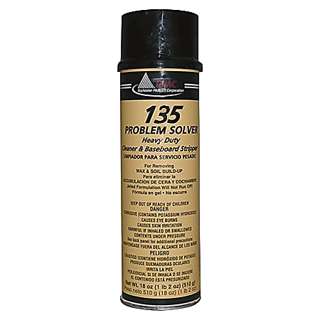 Rochester Midland 135 Problem Solver Heavy-Duty Baseboard Stripper, 18 Oz Bottle, Case Of 12