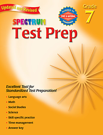 Spectrum Common Core Test Prep, Grade 7