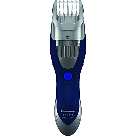 Panasonic New! Wet/Dry Beard/Hair Trimmer - Panasonic ER-GB40-S TrimmerStainless Steel Blades - 15 Hour Maximum Battery Recharge Time - Nickel Cadmium (NiCd) - Battery Rechargeable - For Beard, Hair - For Male