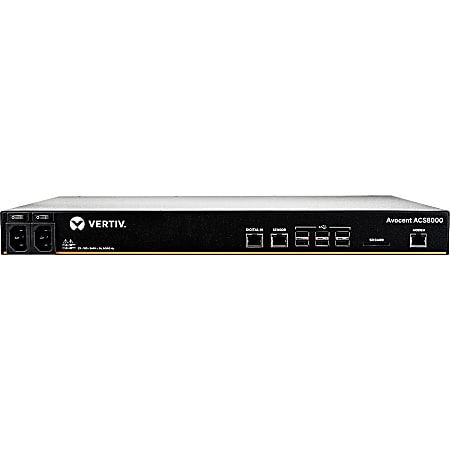 Avocent 32 - port ACS8000 Console System with dual AC Power Supply and analog modem - ACS8032MDAC-400