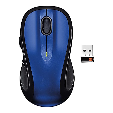 Logitech® M510 Wireless Laser Mouse, Deep Blue, 910-002533